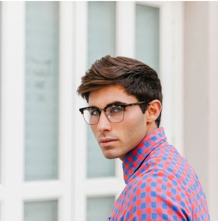 Men's Vintage Browline Glasses: Nostalgia Revived in 2024