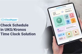 How to Use CloudApper’s Kronos Time Clocks with Third-Party Payroll Software