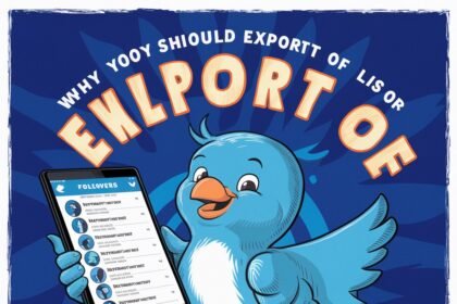 Why You Should Export a List of Followers on Twitter