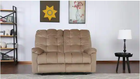 Modern Recliner 2-Seater Sofa: Perfect for Small Spaces